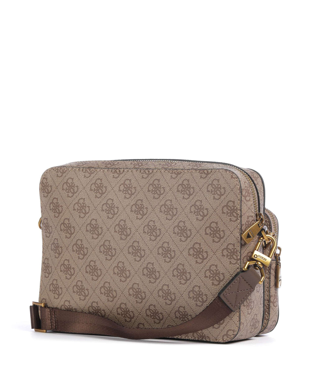 Guess Milano Crossbody bag beige/brown/blue
