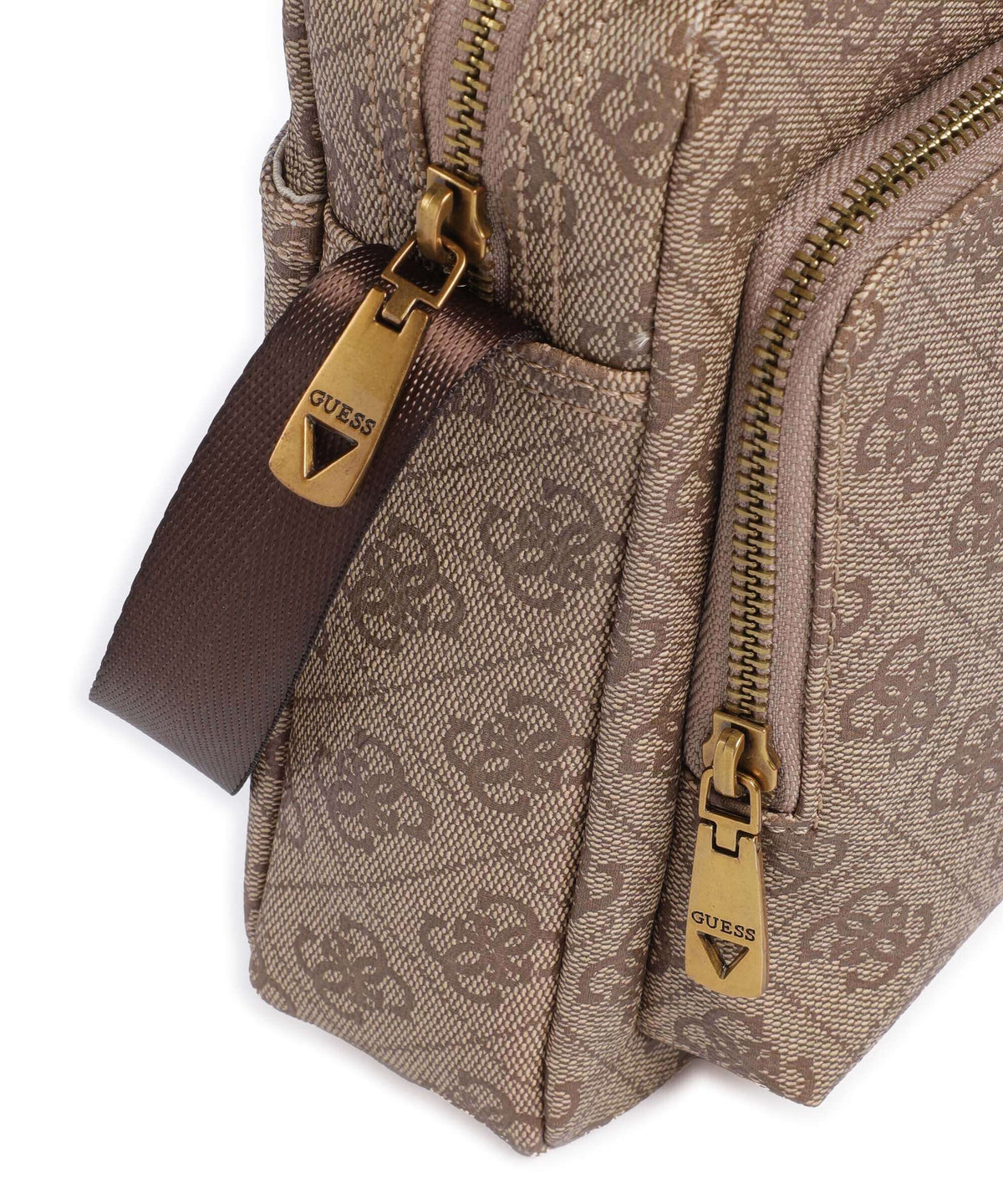 Guess Milano Eco Crossbody bag beige/brown