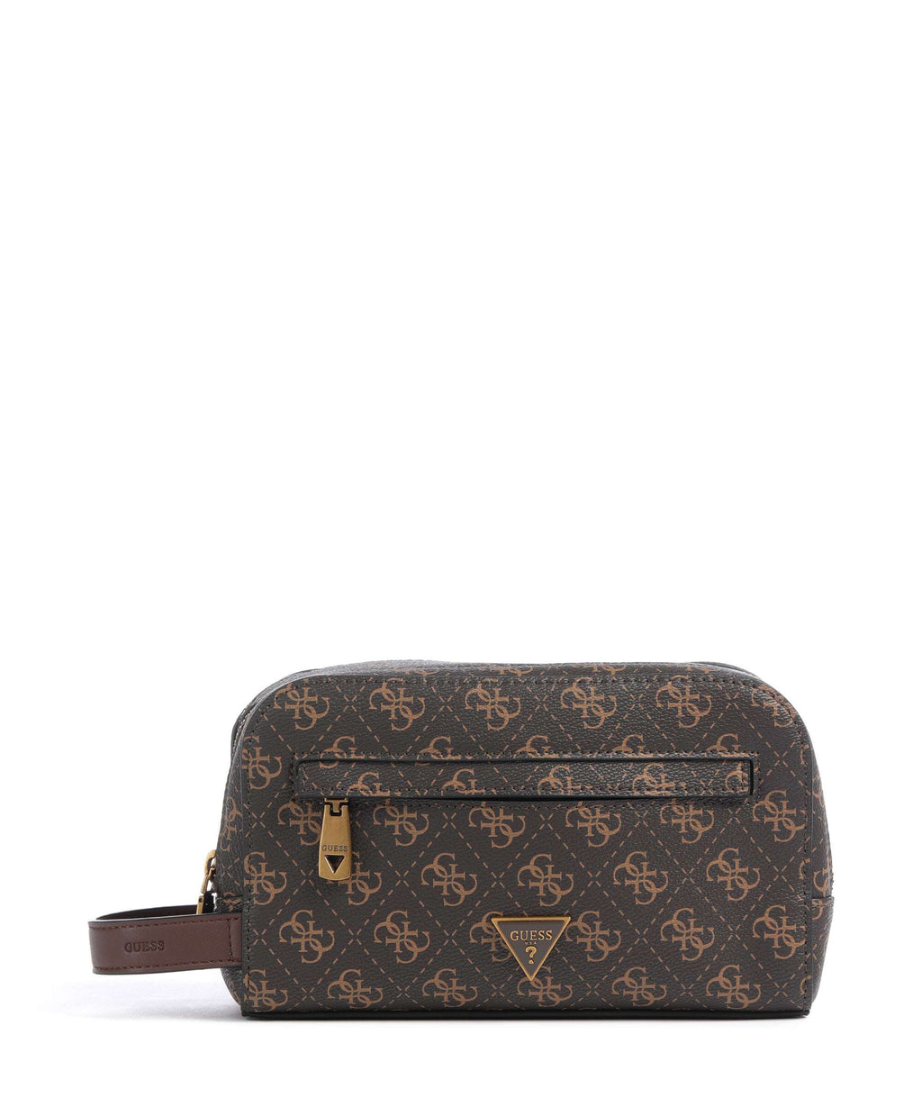 Guess Milano Toiletry bag brown/ochre