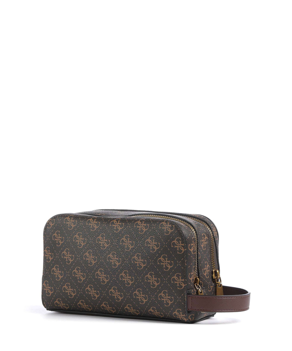 Guess Milano Toiletry bag brown/ochre