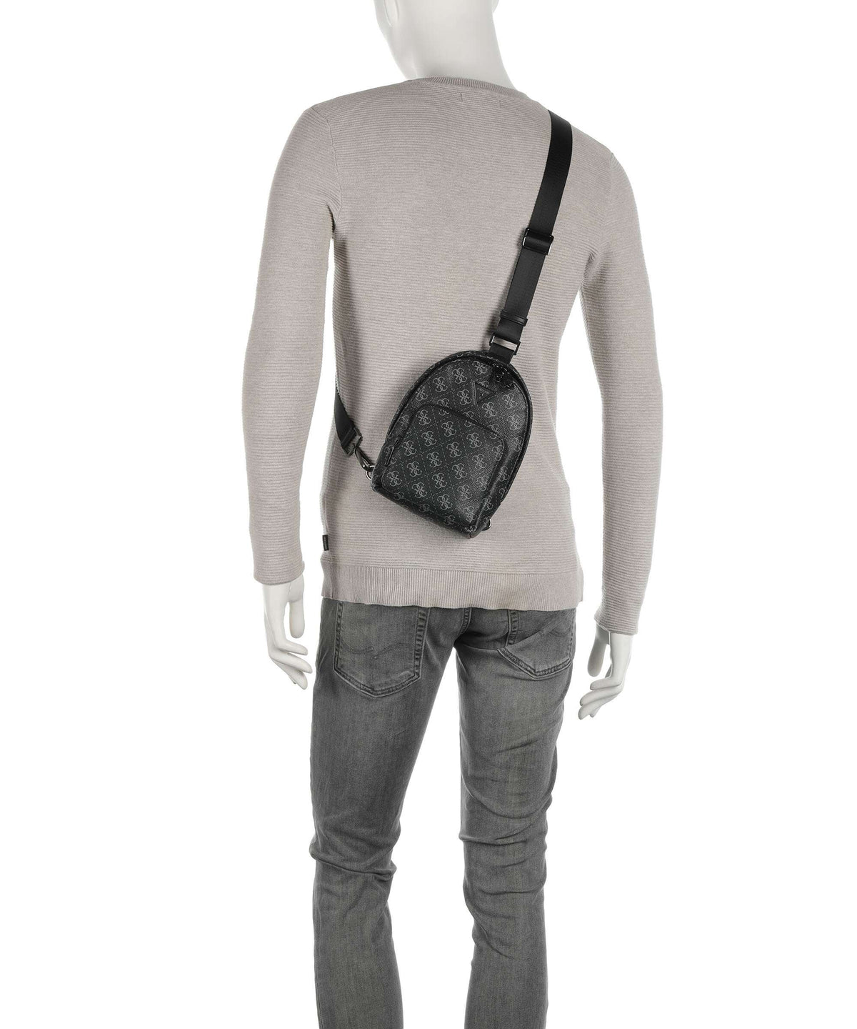 Guess Milano Sling bag dark black