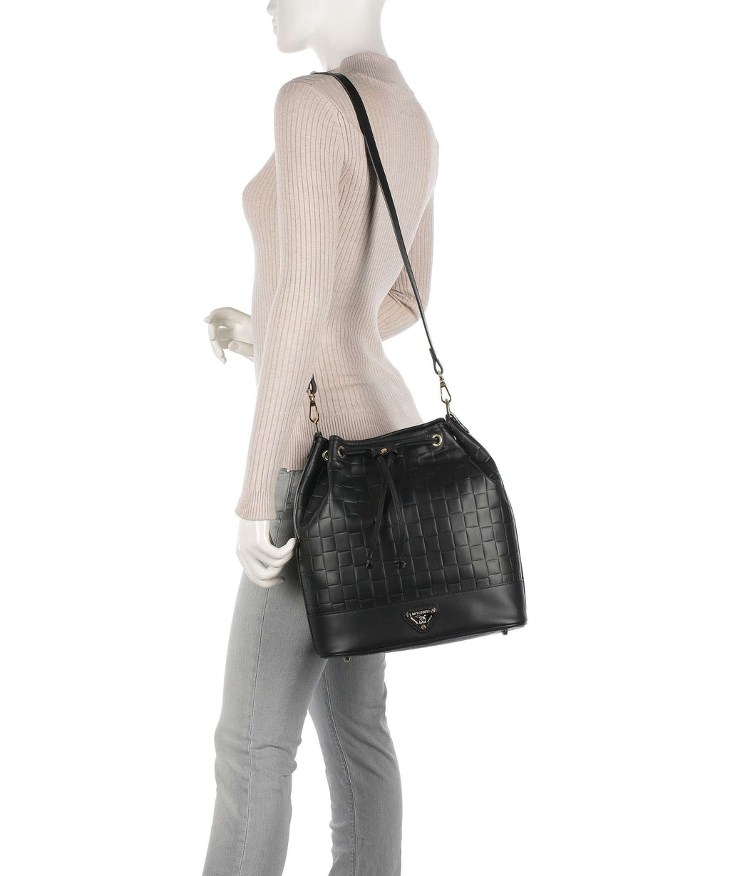 Maison Mollerus Tile Niesen Bucket bag black