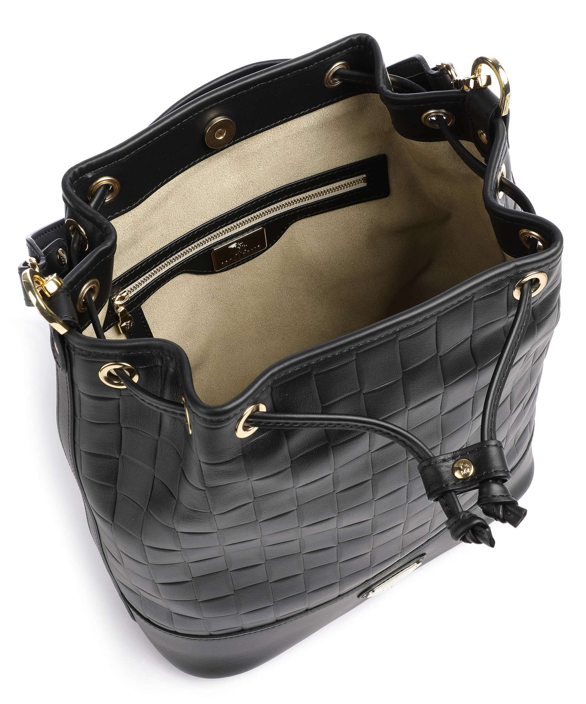 Maison Mollerus Tile Niesen Bucket bag black