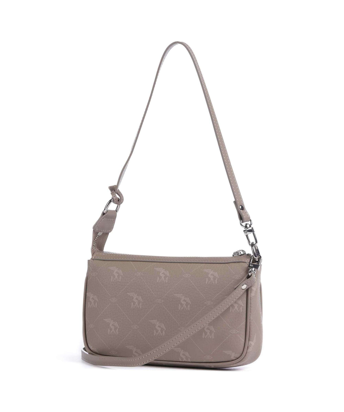 Maison Mollerus Pecarus Missy Shoulder bag taupe/rosé/silber
