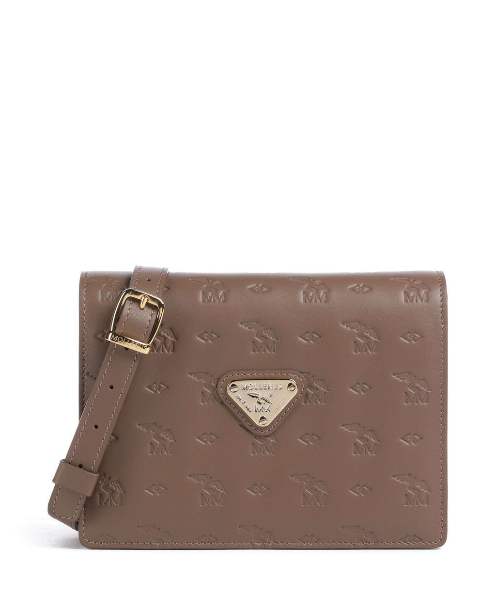 Maison Mollerus Stampato Melide Crossbody bag boho braun