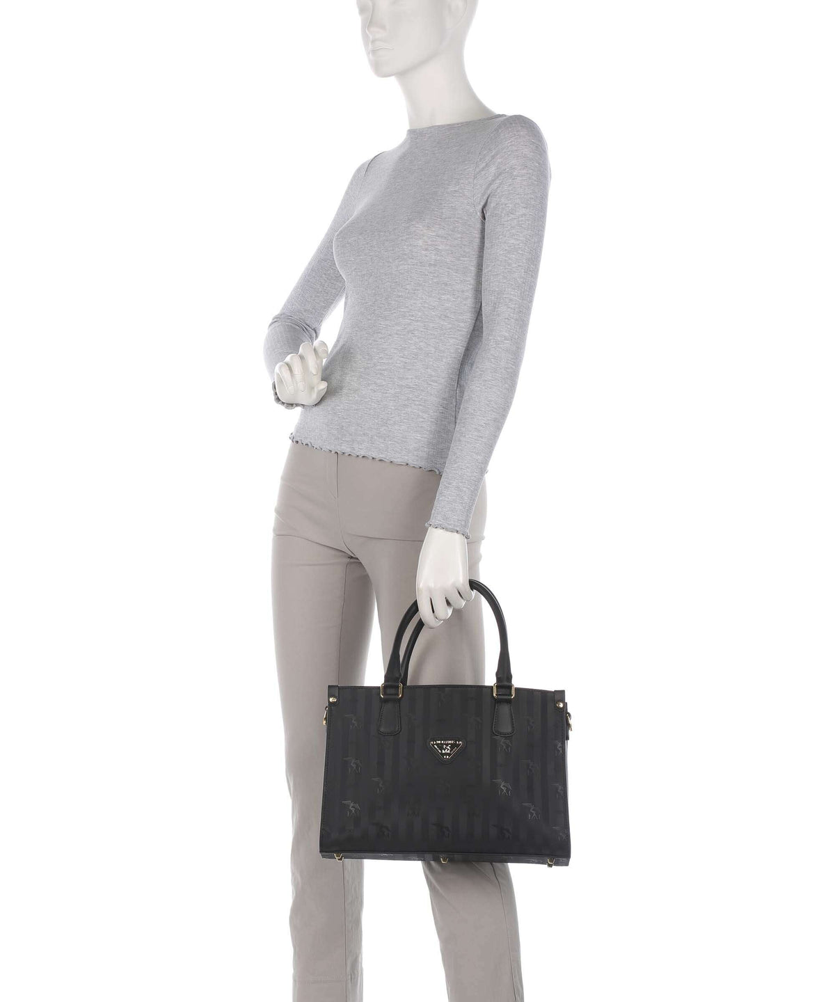 Maison Mollerus Vinerus Zernez Handbag classic schwarz
