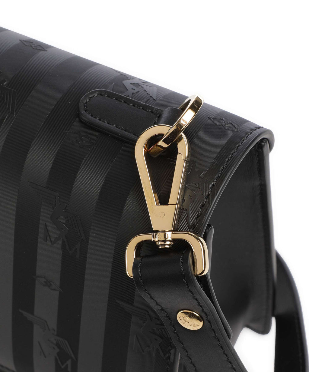Maison Mollerus Vinerus Fey Crossbody bag black/gold