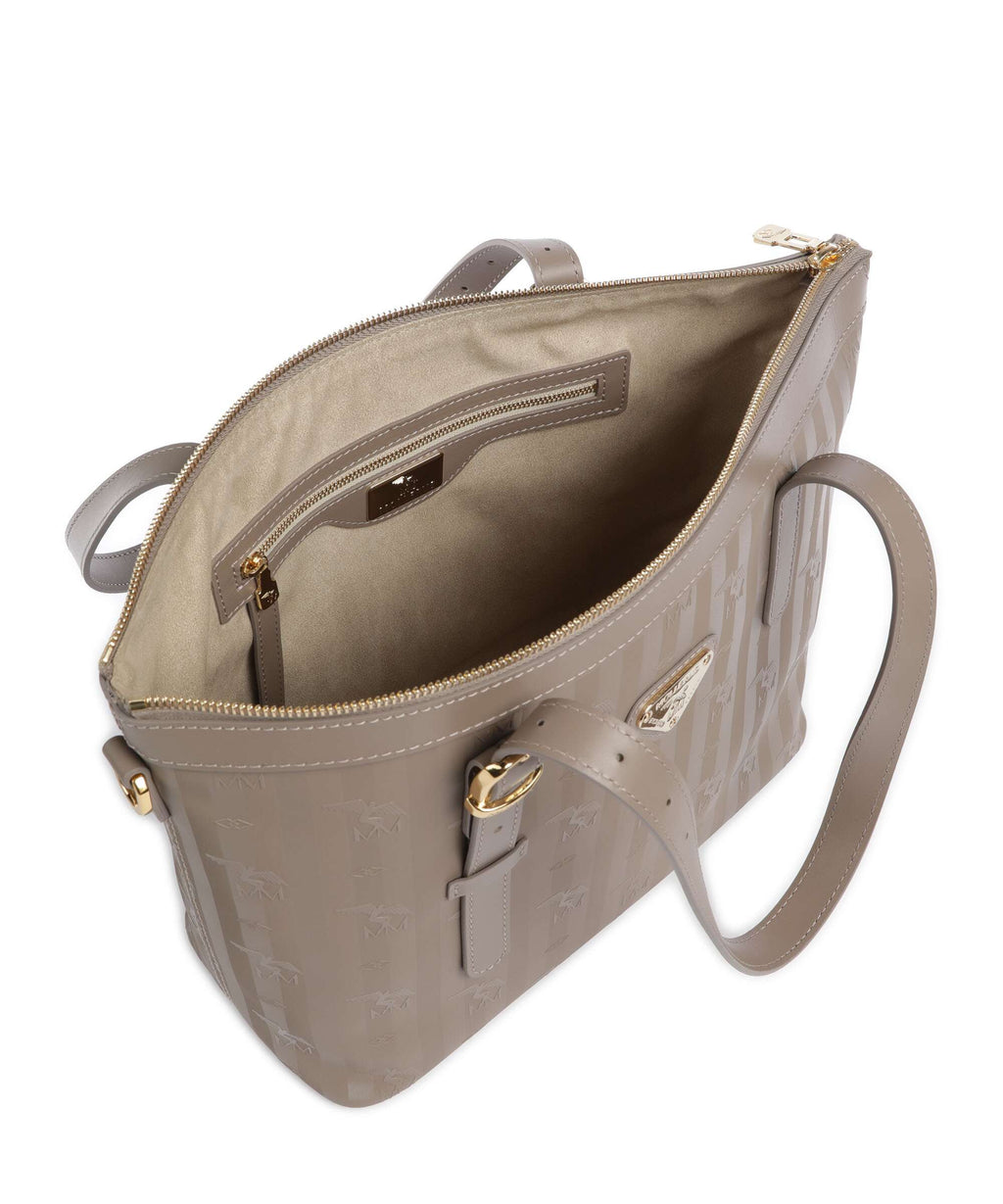 Maison Mollerus Vinerus Vallon Tote bag taupe grau