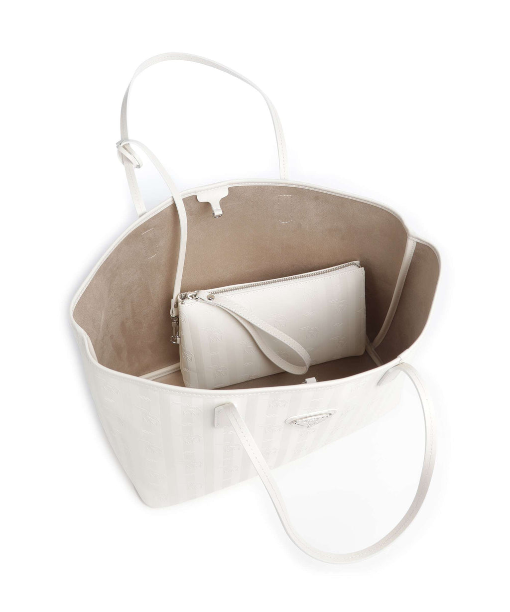 Maison Mollerus Vinerus Bern Tote bag snow weiss