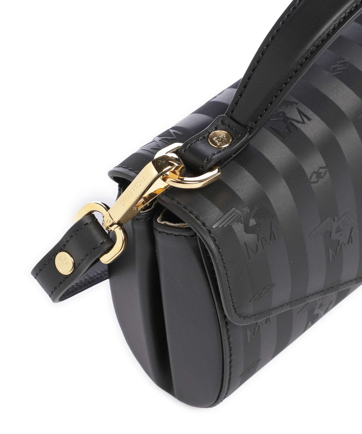 Maison Mollerus Vinerus Saas Fee Crossbody bag schwarz