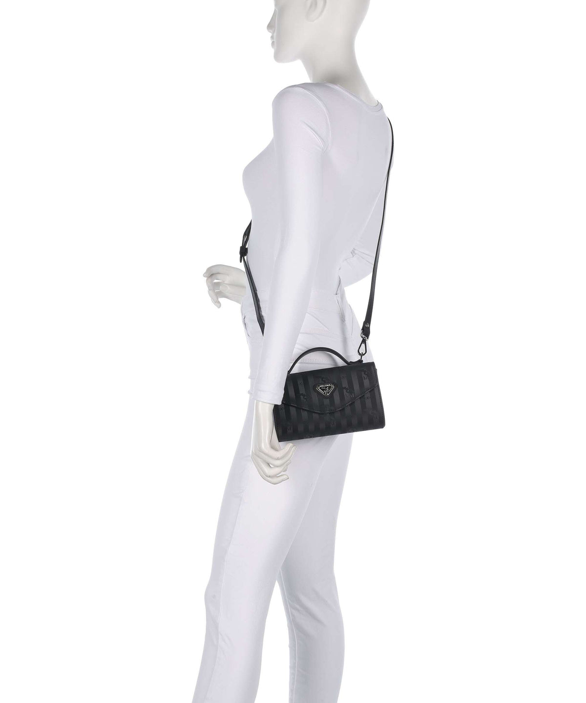 Maison Mollerus Vinerus Saas Fee Crossbody bag schwarz