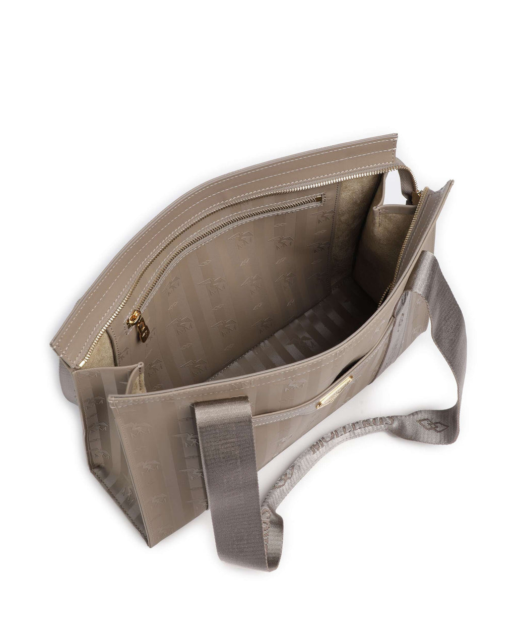 Maison Mollerus Vinerus Berlin Tote bag taupe grau