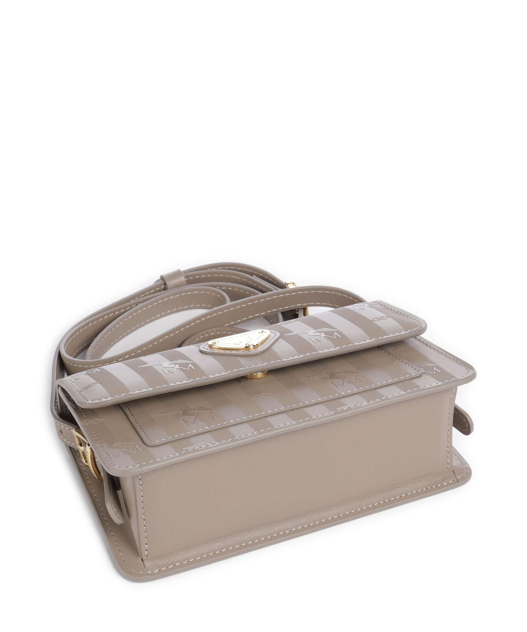 Maison Mollerus Vinerus Egg Crossbody bag taupe grau
