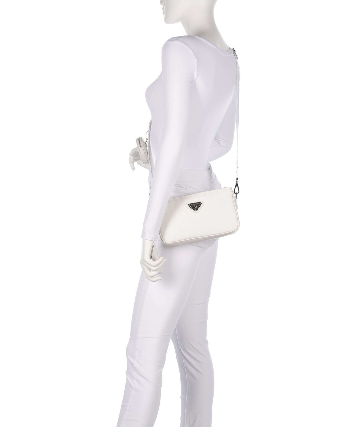 Maison Mollerus Vinerus Zell Shoulder bag snow weiss