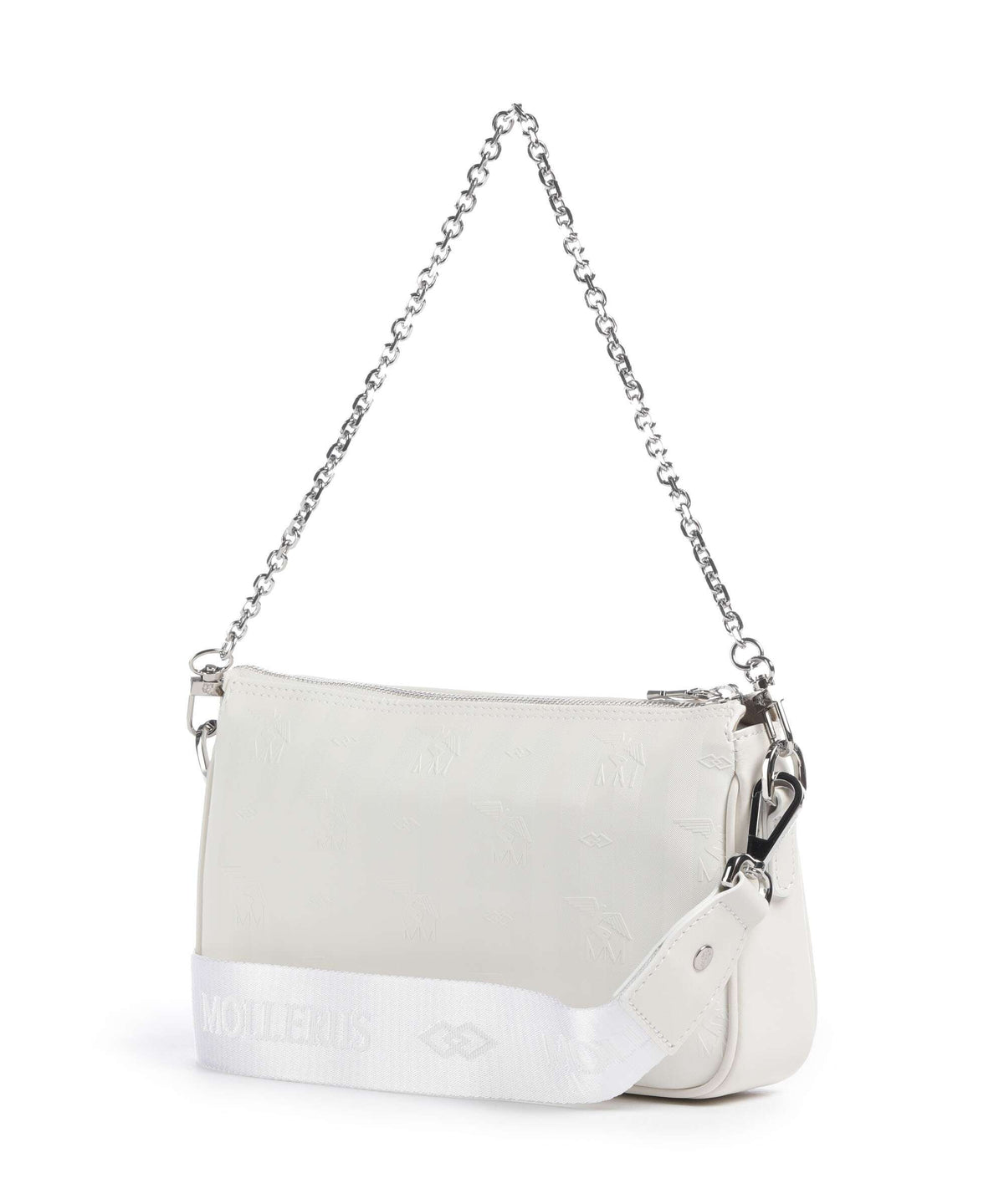 Maison Mollerus Vinerus Zell Shoulder bag snow weiss