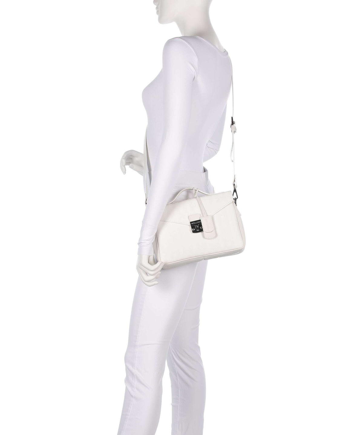 Maison Mollerus Vinerus Marly Crossbody bag snow weiss