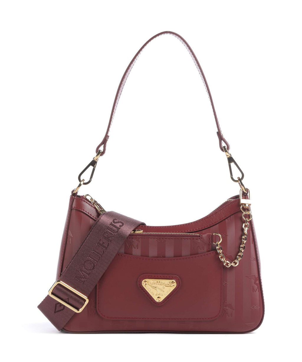 Maison Mollerus Vinerus Castiel Shoulder bag antique rot