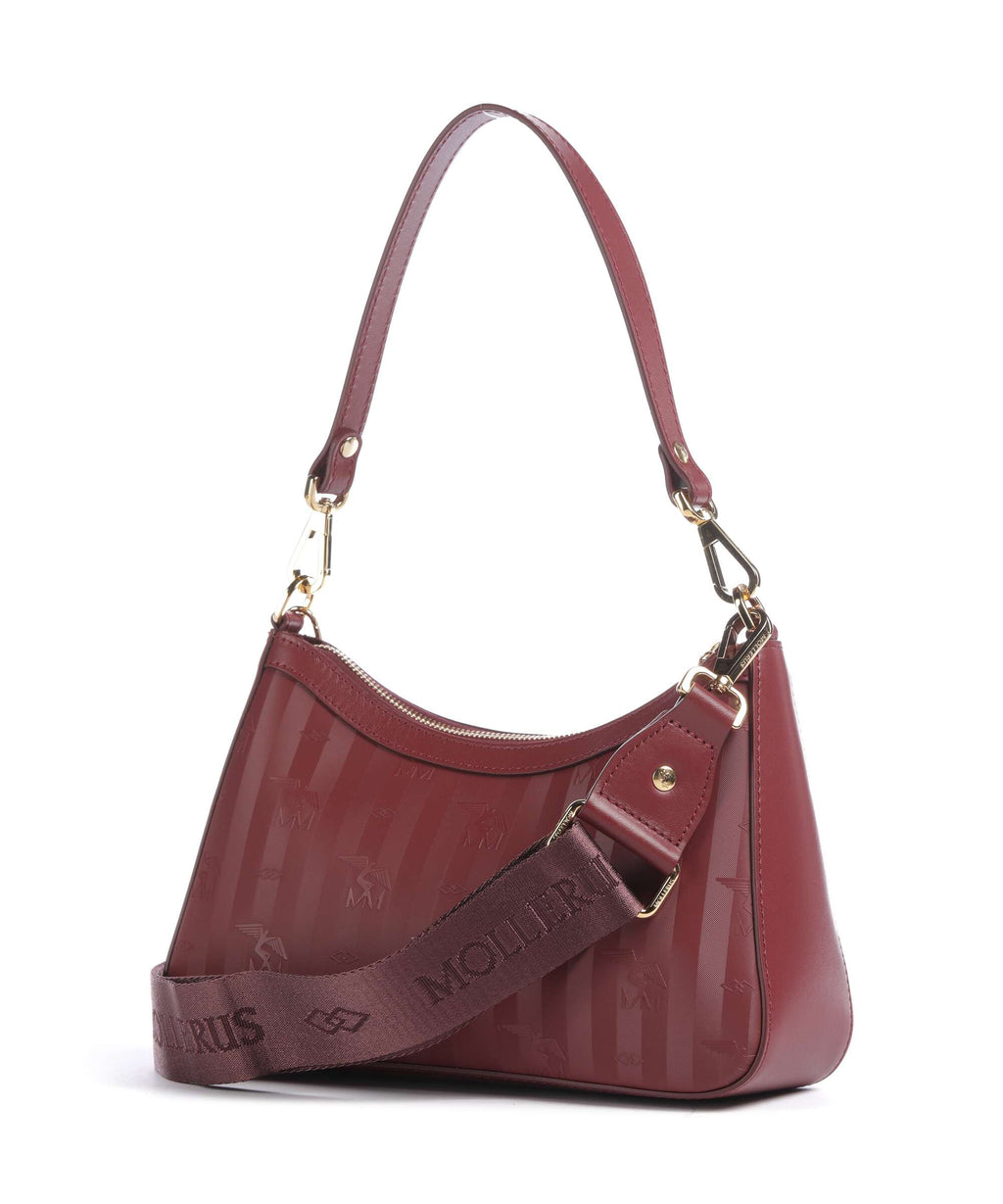 Maison Mollerus Vinerus Castiel Shoulder bag antique rot