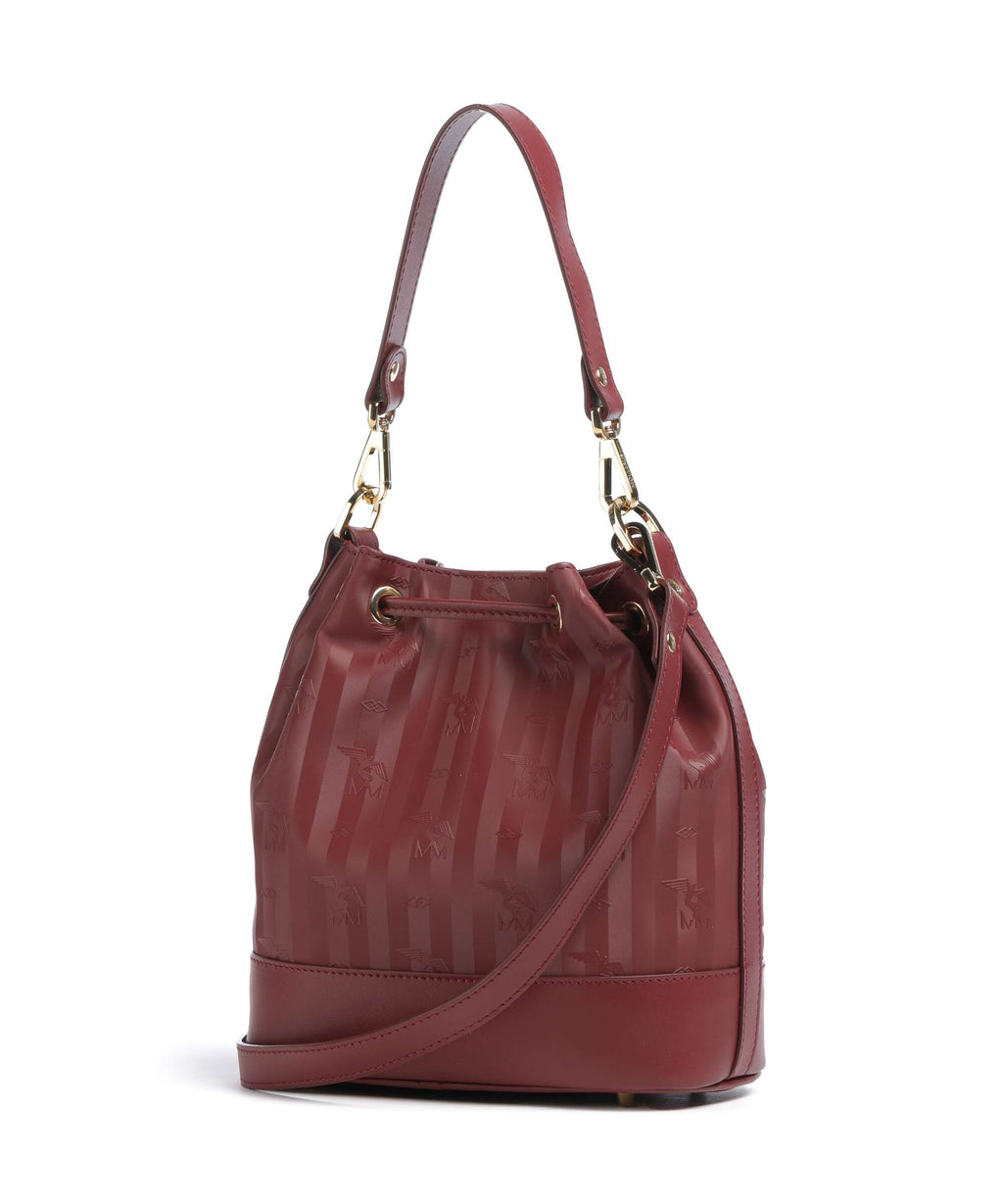 Maison Mollerus Vinerus Sion Bucket bag antique rot