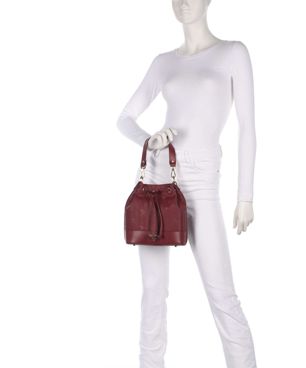 Maison Mollerus Vinerus Sion Bucket bag antique rot