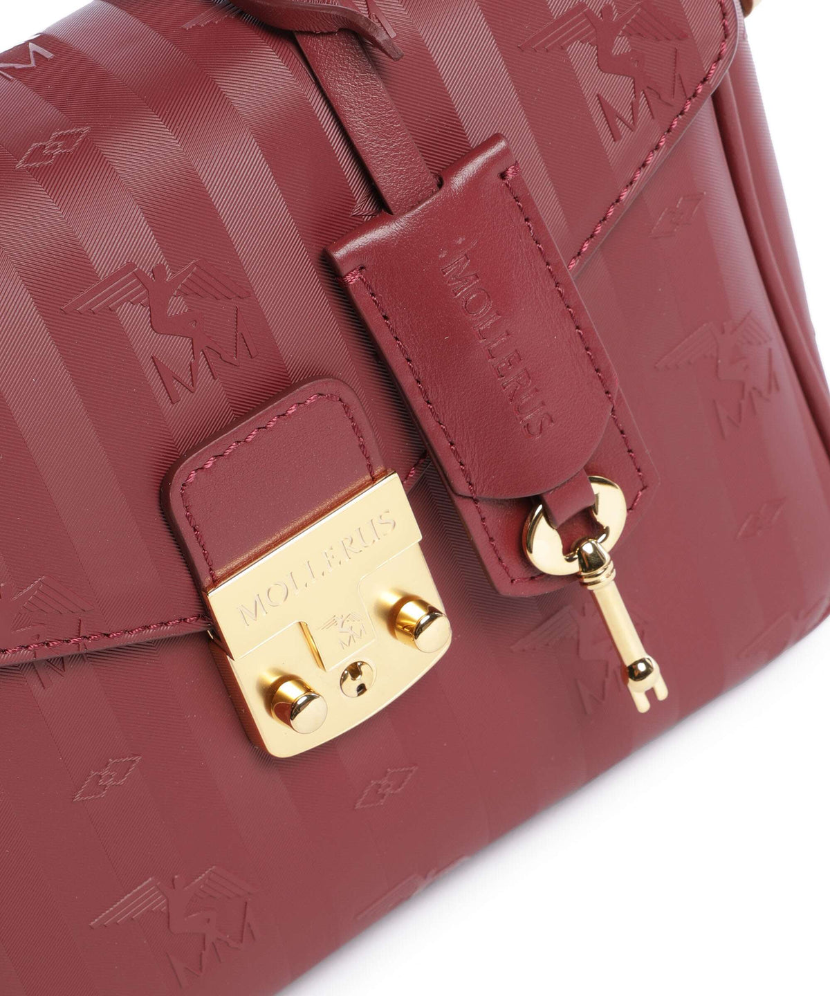 Maison Mollerus Vinerus Meyrin Crossbody bag antique rot