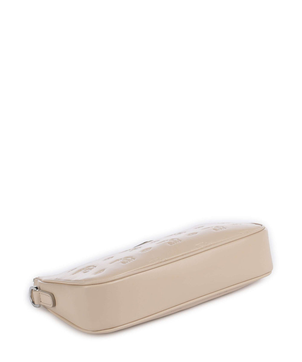 Maison Mollerus Stampato Zell Shoulder bag vanilla beige