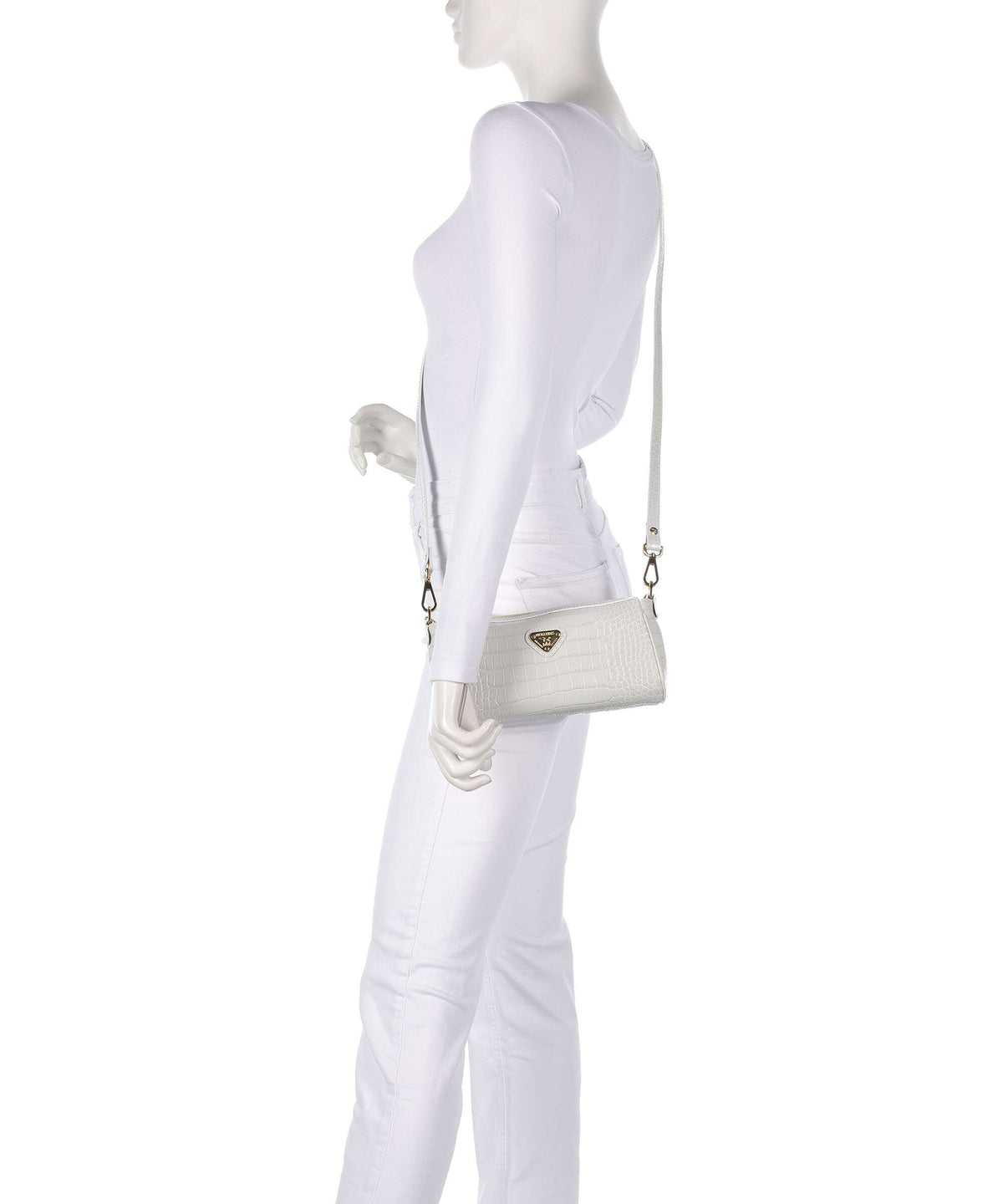 Maison Mollerus Andeer Shoulder bag snow weiss