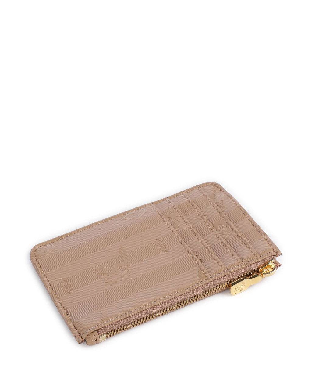 Maison Mollerus Vinerus Gy Credit card holder cappuccino beige