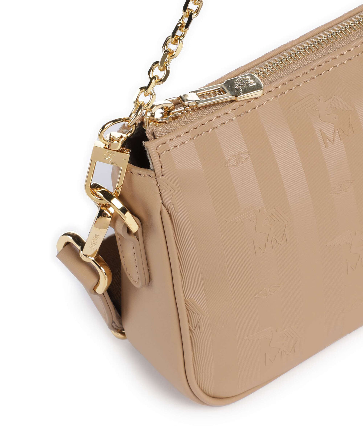Maison Mollerus Vinerus Zell Shoulder bag cappuccino beige