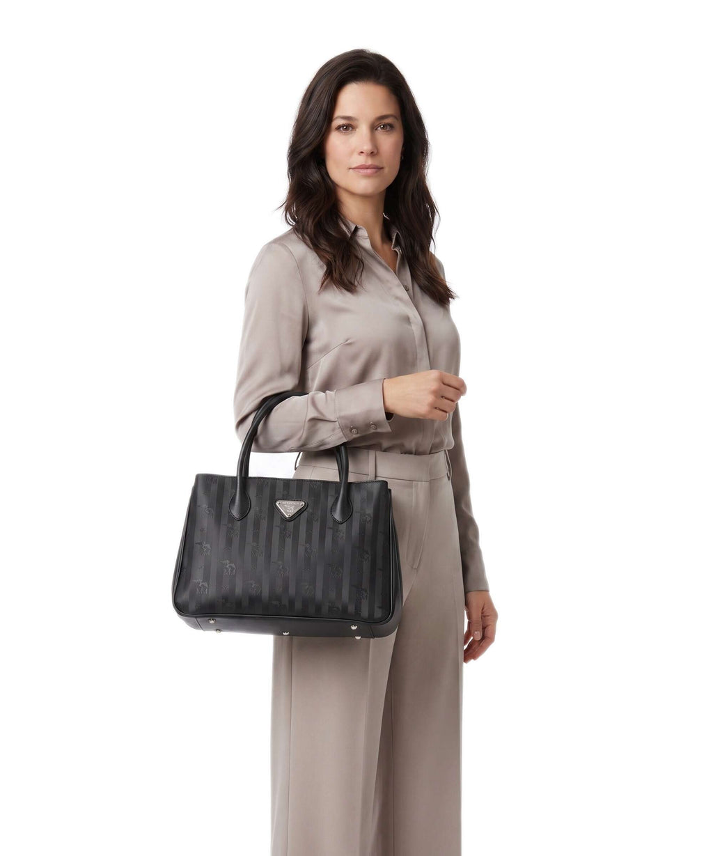 Maison Mollerus Vinerus Donat Handbag black