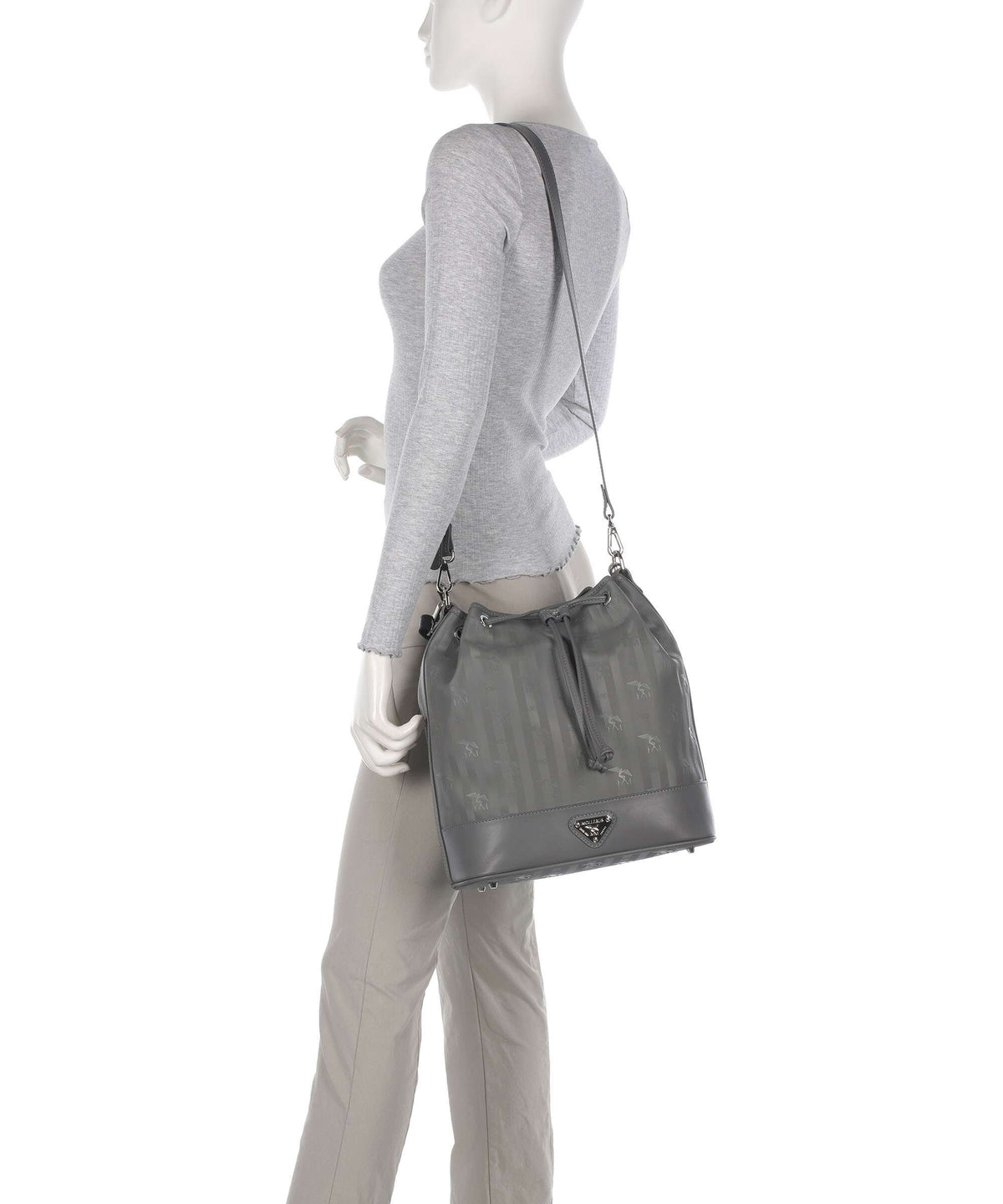 Maison Mollerus Vinerus Niesen Bucket bag elephant