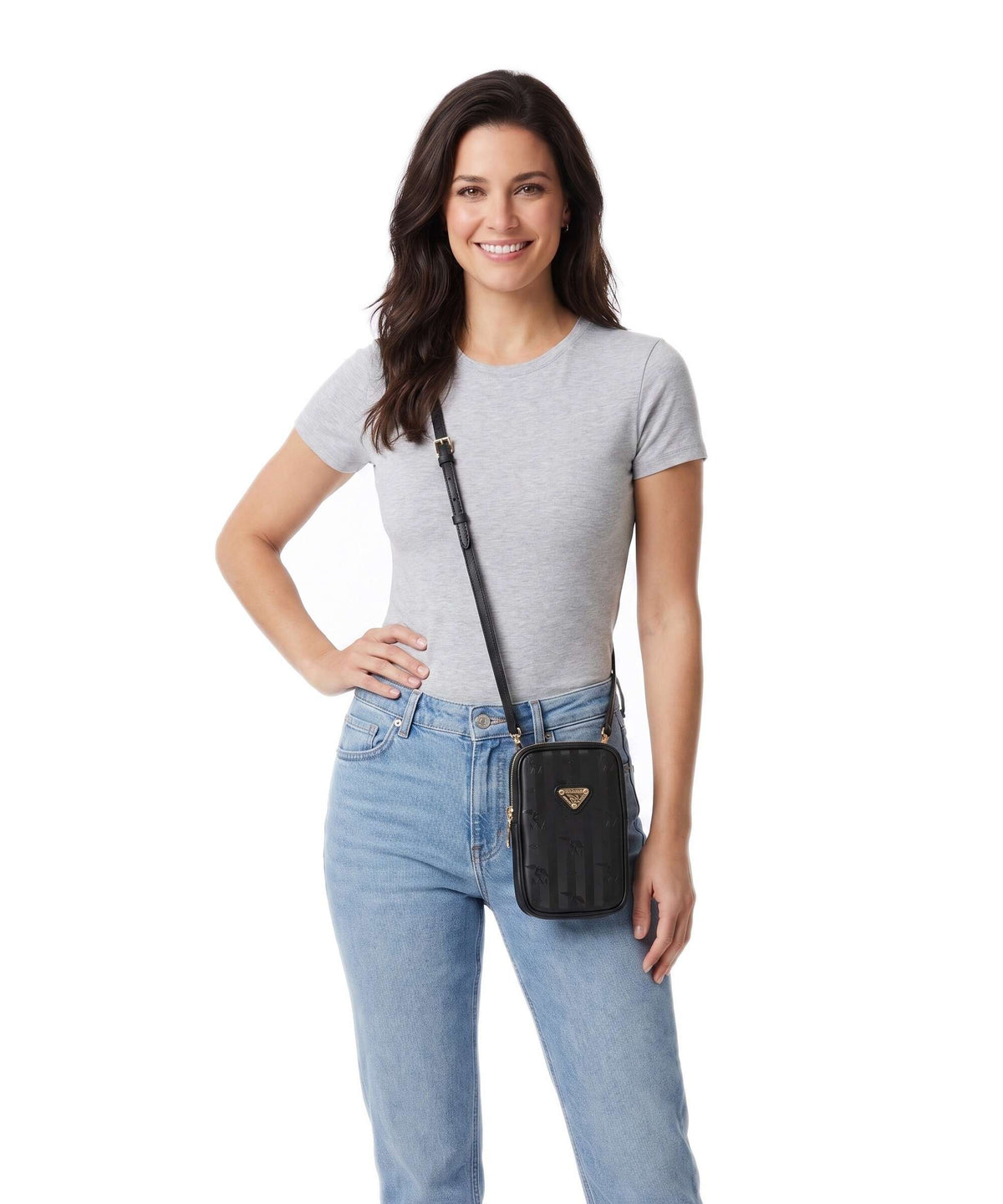 Maison Mollerus Vinerus Wildhorn Phone bag black