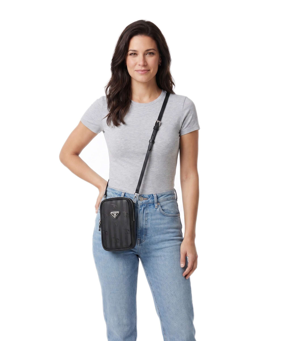 Maison Mollerus Vinerus Wildhorn Phone bag black