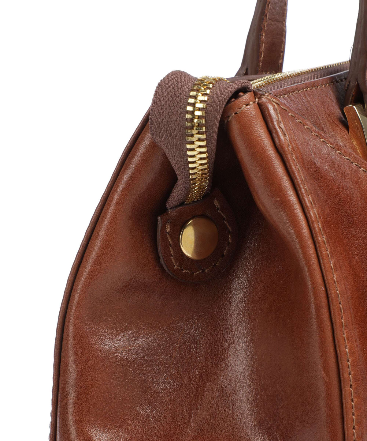 Giudi Crown Tote bag brown
