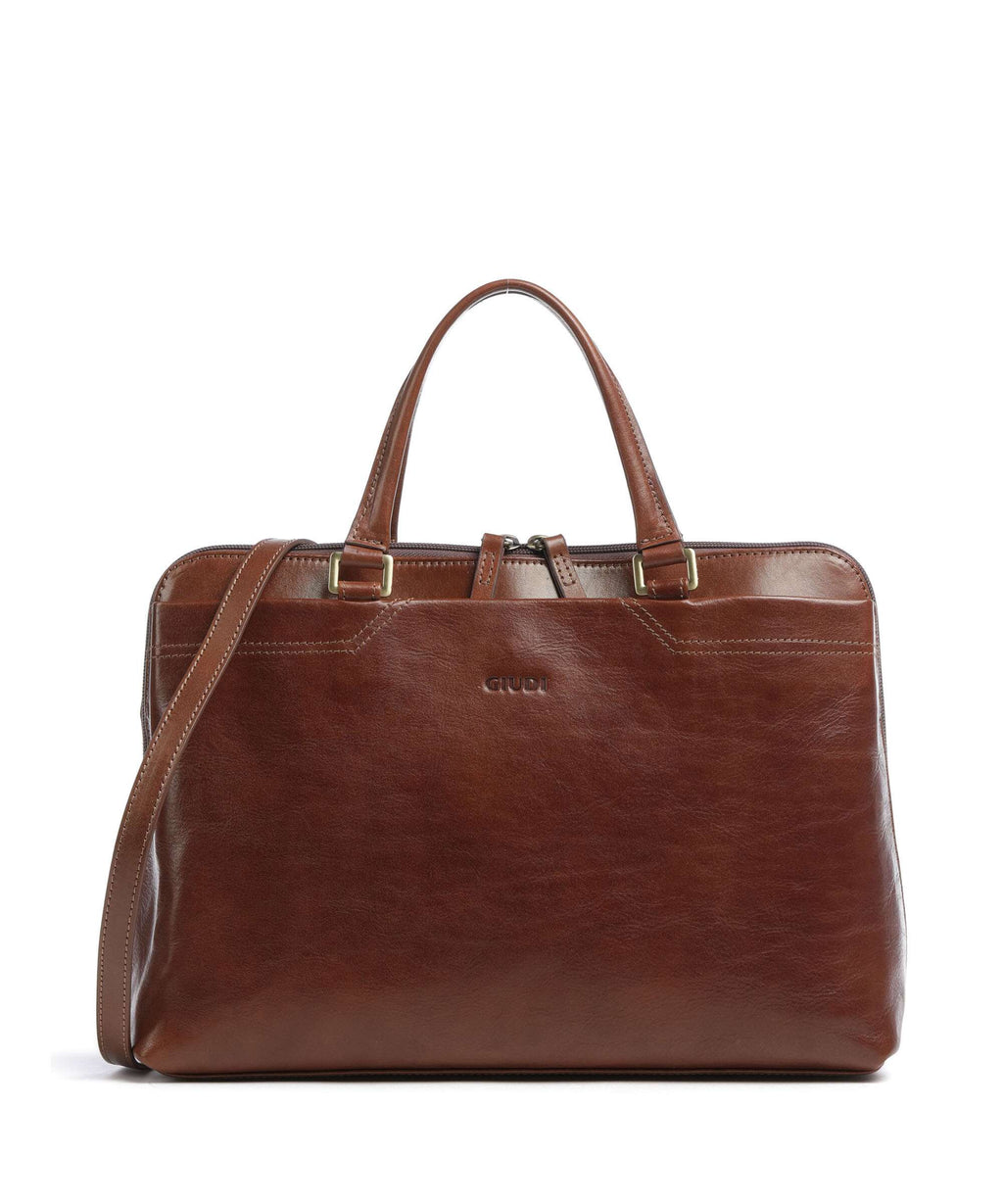 Giudi Soft Handbag brown