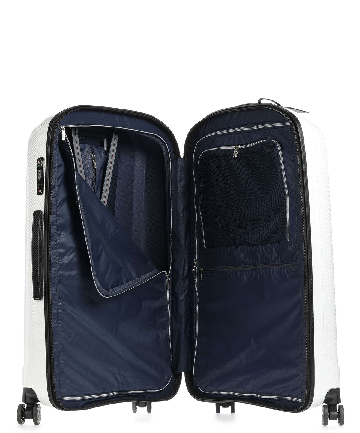 Roncato We Are Glam Spinner (4 wheels) bianco/nero