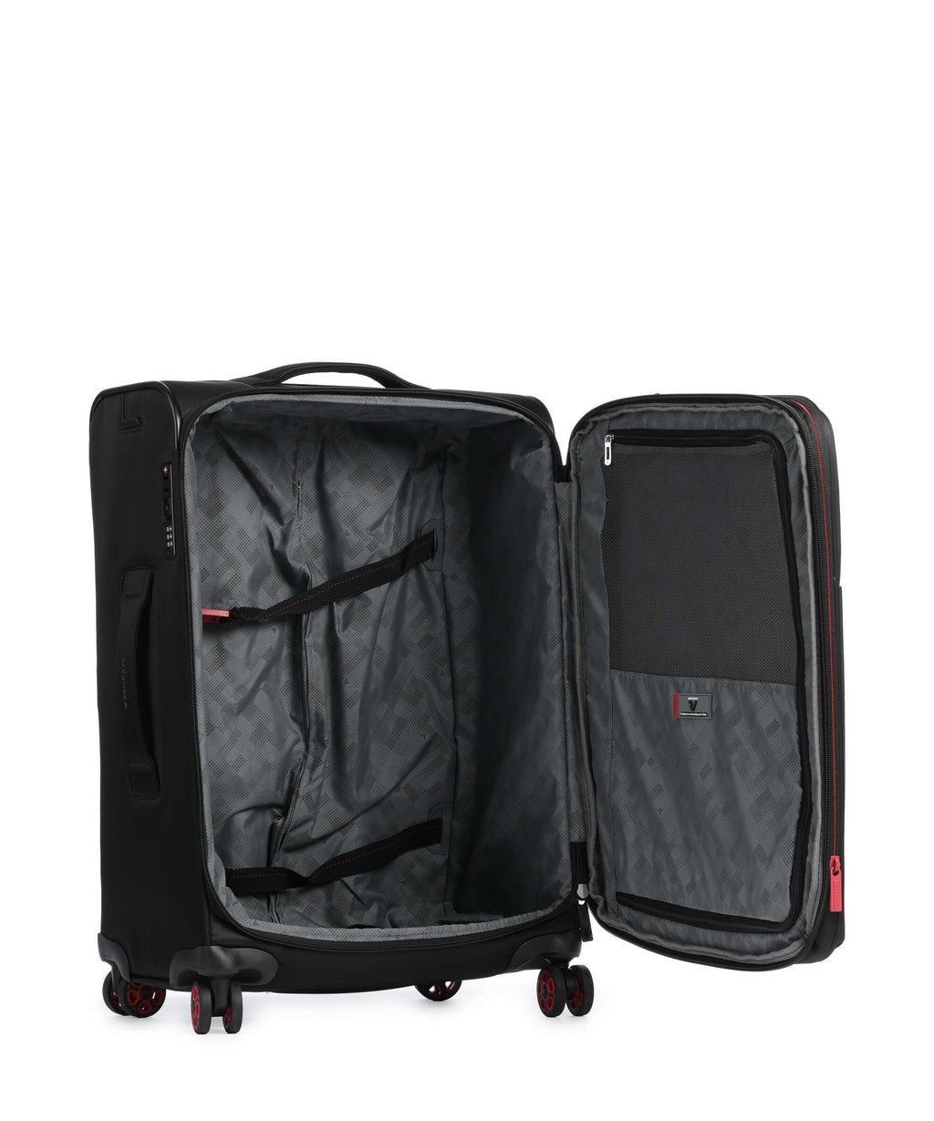 Roncato Move Spinner (4 wheels) nero fumo