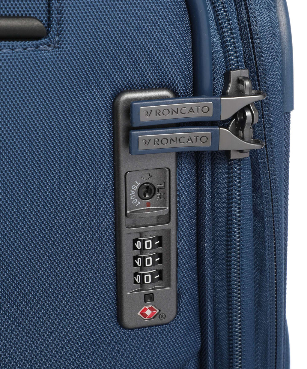 Roncato Gateway Spinner (4 wheels) blue