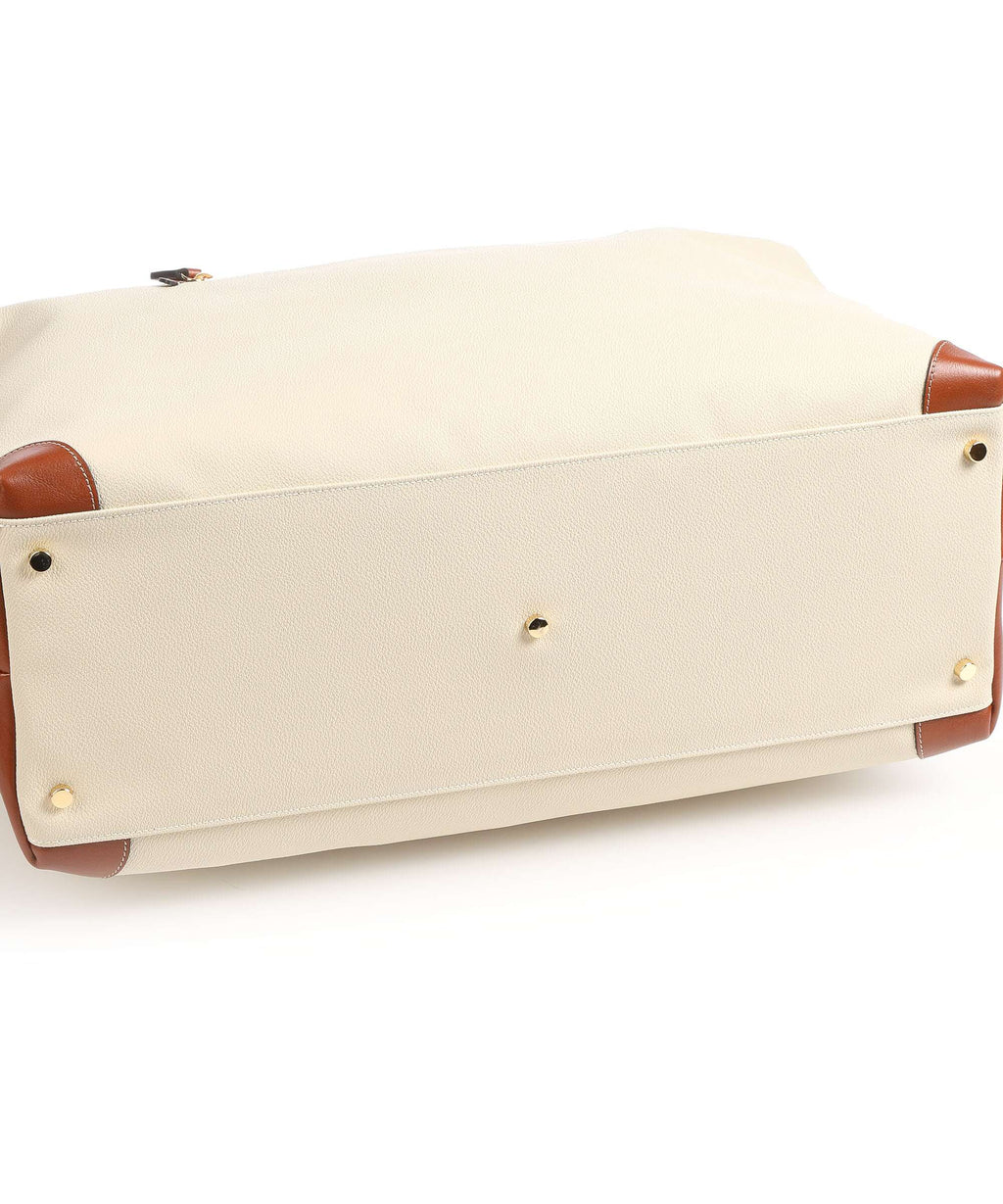 Brics Firenze Weekend bag cream