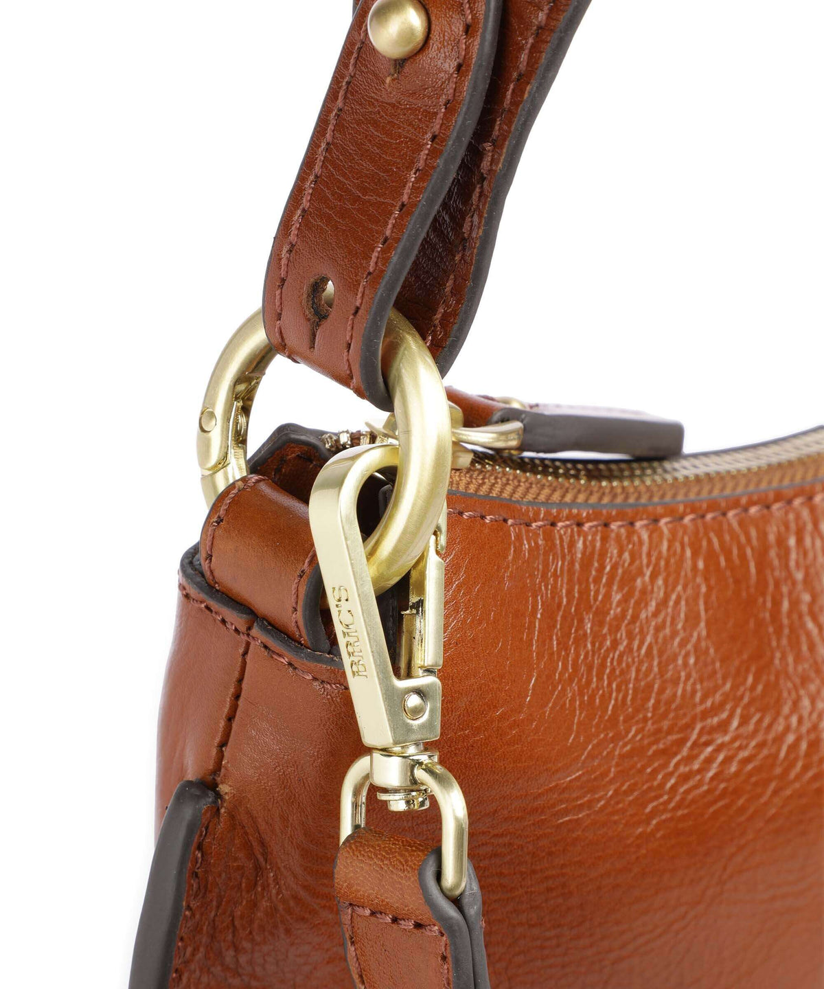 Brics Volterra Hobo bag tobacco