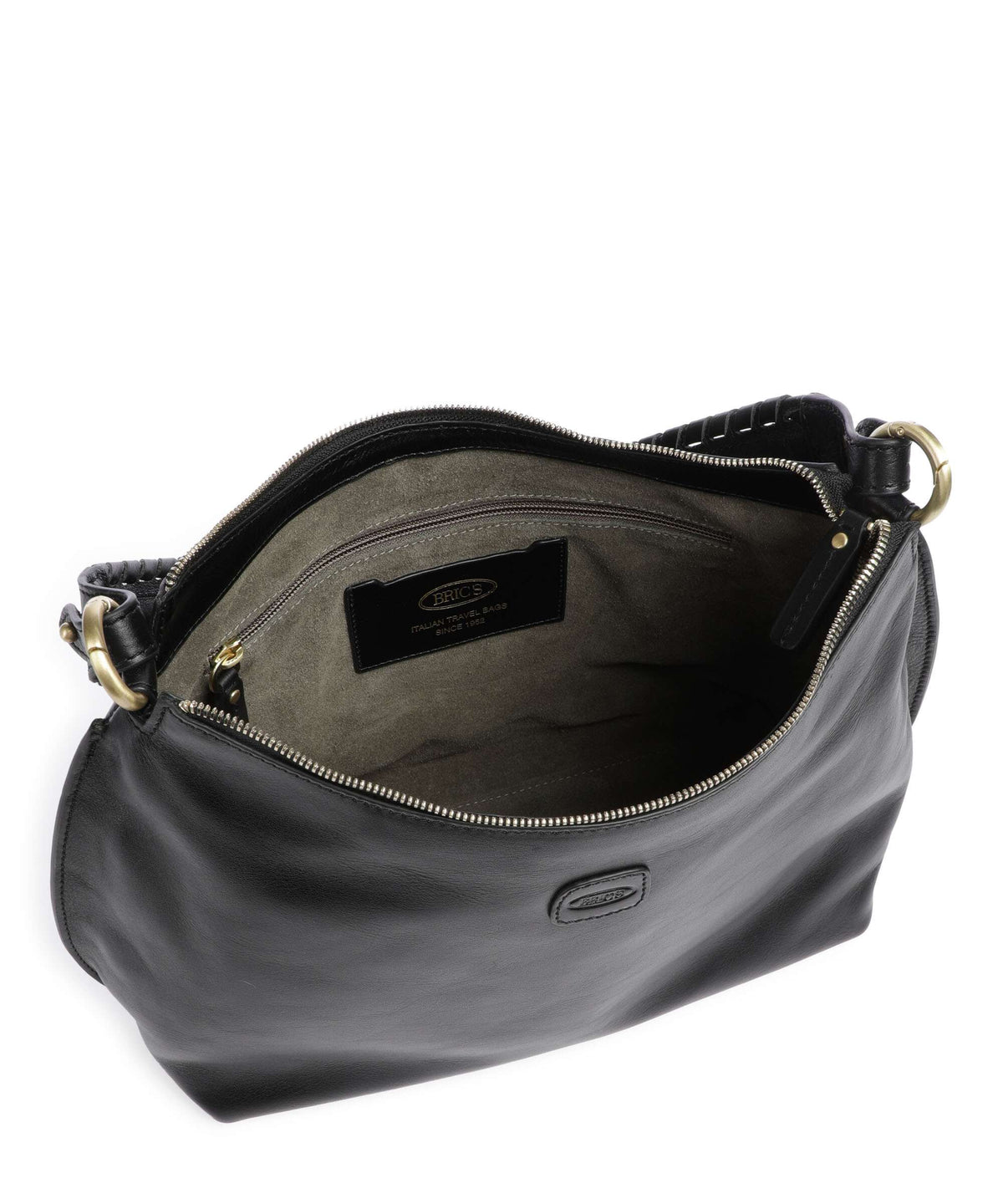 Brics Volterra Hobo bag black