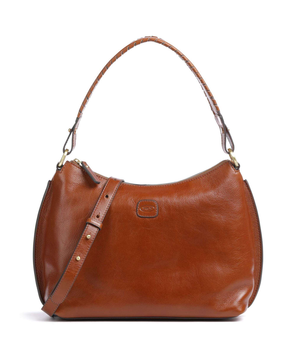 Brics Volterra Hobo bag tobacco