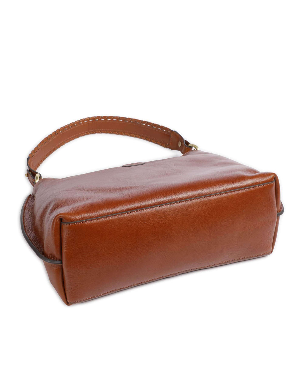 Brics Volterra Hobo bag tobacco