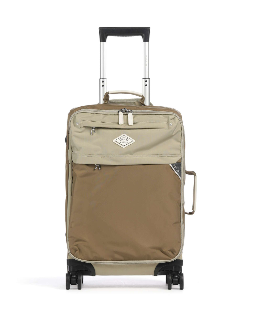 Brics X-Collection Spinner (4 wheels) sand wood