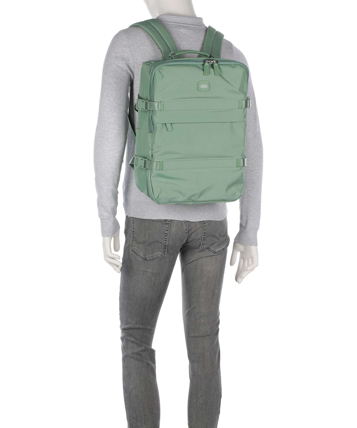 Brics Positano Soft Travel backpack sage green