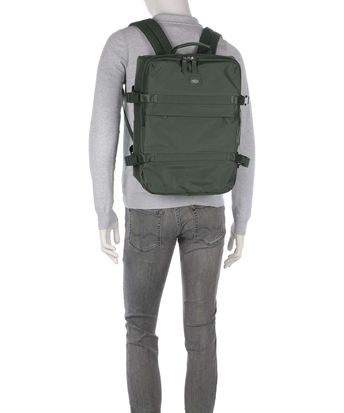 Brics Positano Soft Travel backpack emerald