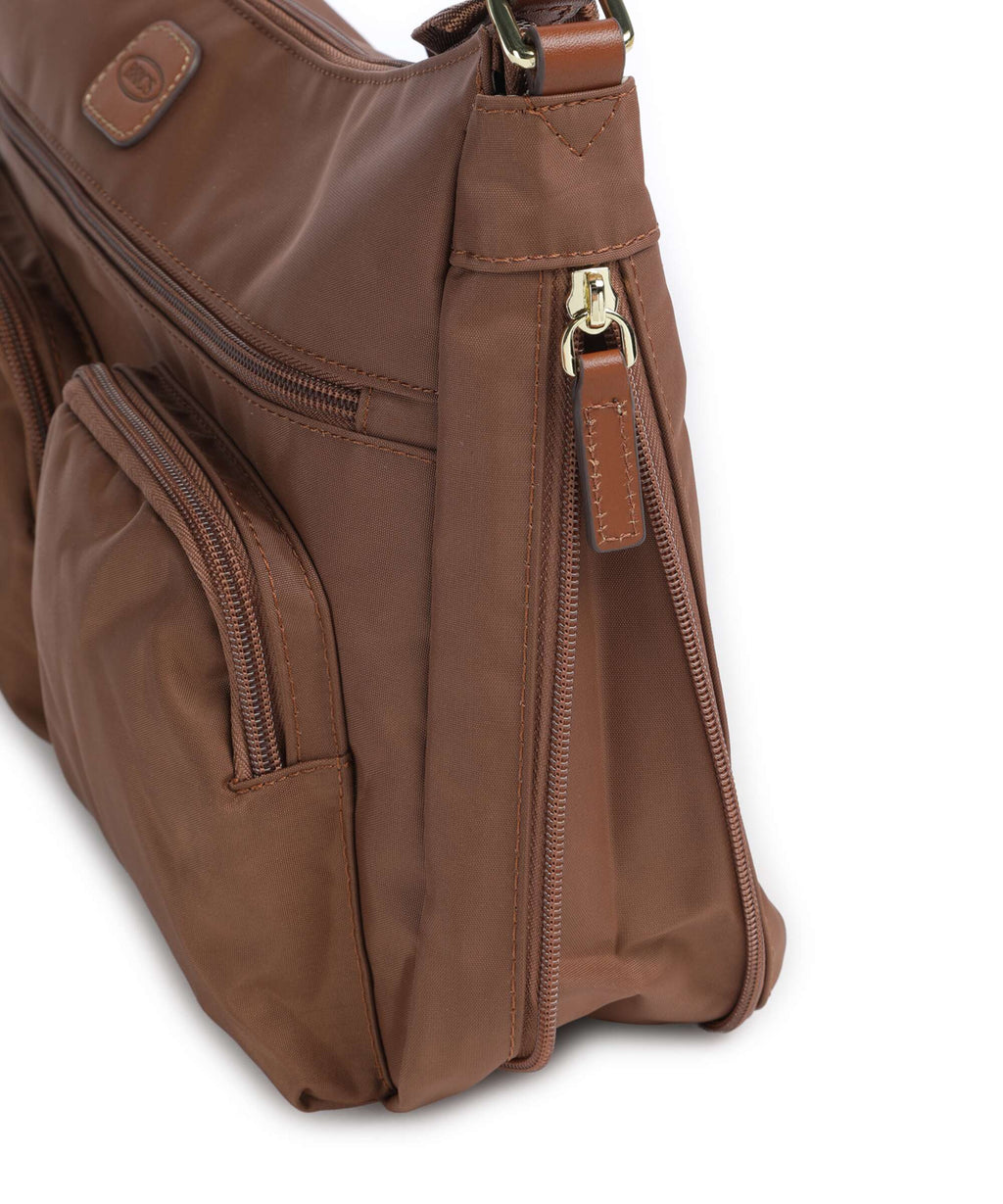 Brics X-Collection Crossbody bag brownie