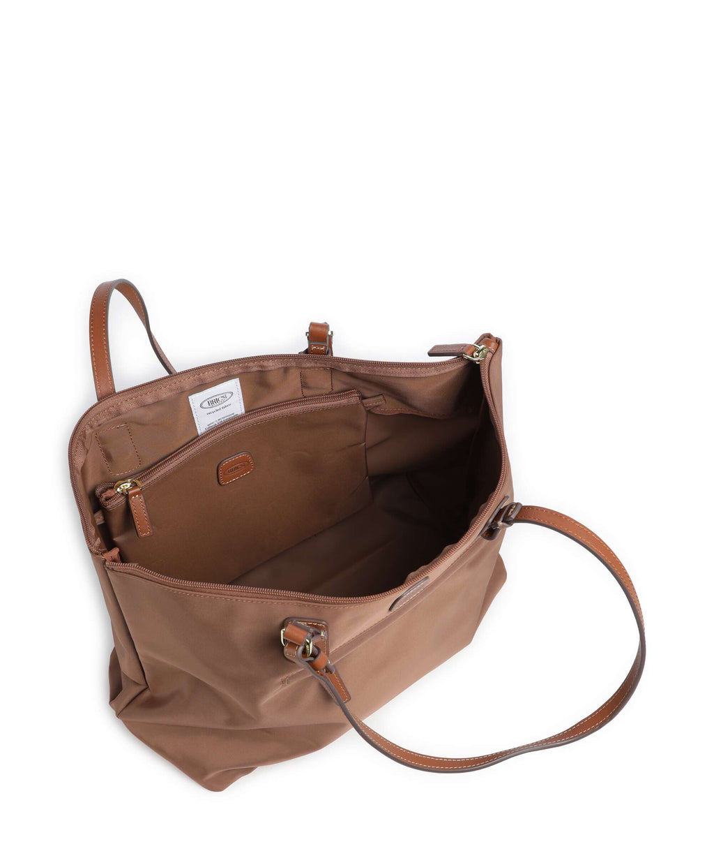 Brics X-Collection L Tote bag brownie
