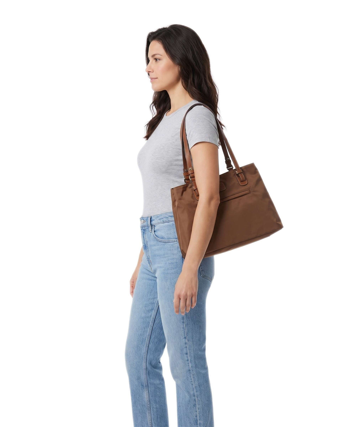 Brics X-Collection M Tote bag brownie
