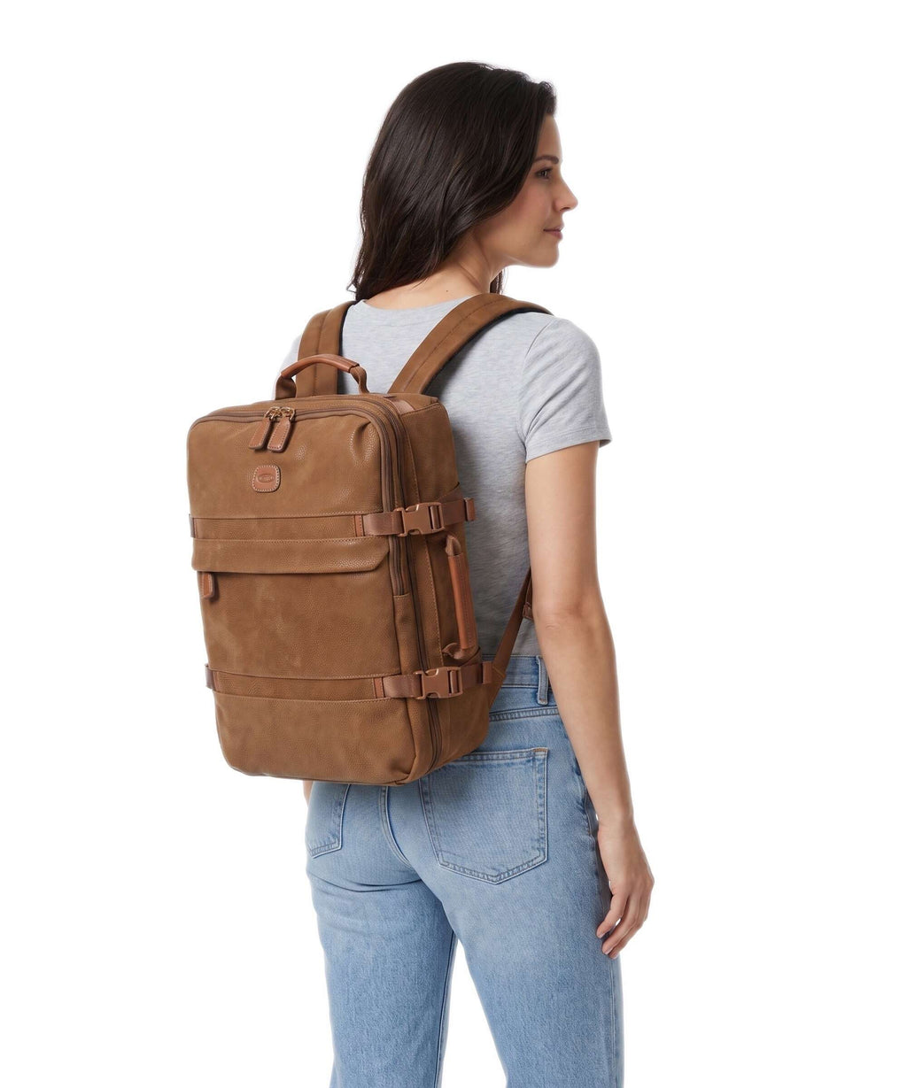 Brics Life Travel backpack camel